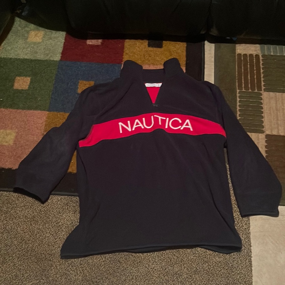 Light Nautica fleece.